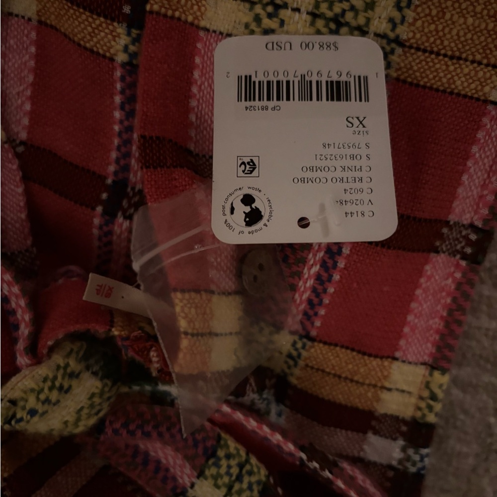 Free People walk the walk plaid dress - Picture 6 of 6